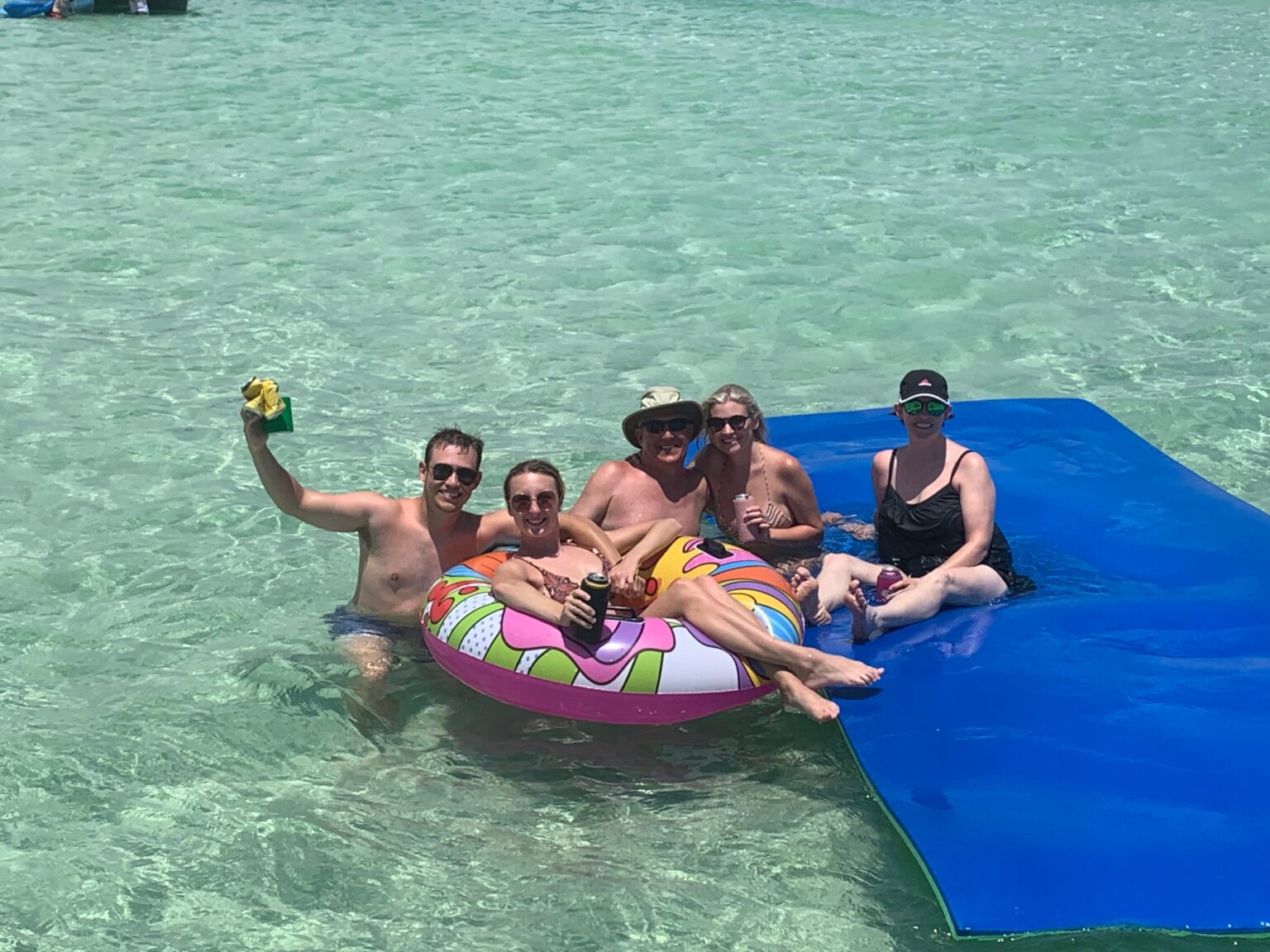 Crab Island Pontoon Charters For Spring Break Sail Away Destin